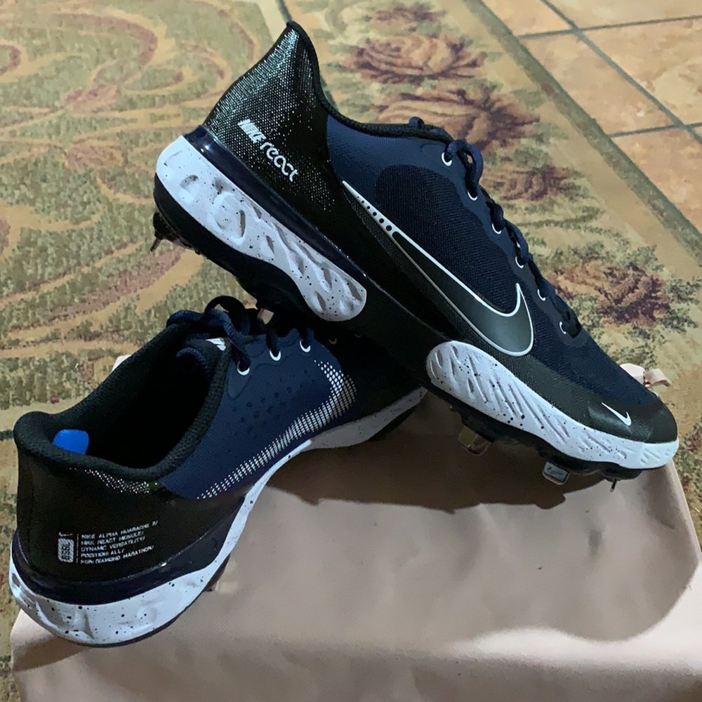 Nike Alpha Huarache Elite 3 Low Men Baseball Cleat - Picture 2 of 15
